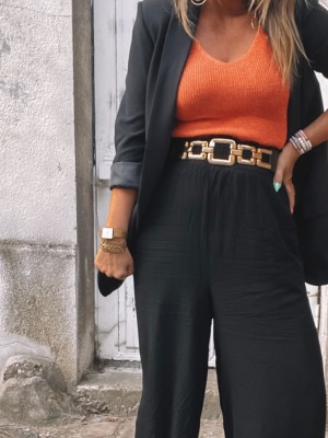 CEINTURE CARRIE BOUCLE OR