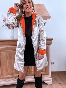 PARKA GOLDIE REVERSIBLE ORANGE