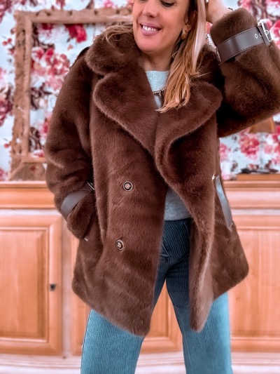 VESTE FAUSSE FOURRURE SMOOTH