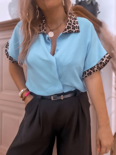 CHEMISIER LEONY BLEU JEAN