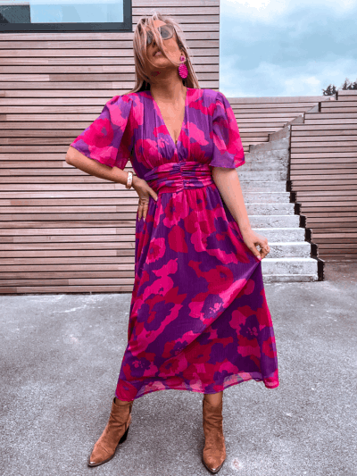 ROBE BOHEME ALIA ROSE
