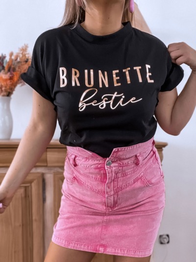 T SHIRT BRUNETTE