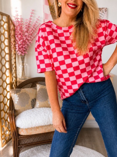 T SHIRT MOOD POP FUSHIA