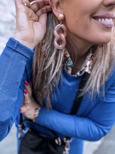 BOUCLES PETITS MAILLONS PAILLETTES FRANCINE BRAMLI