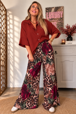 CHEMISE LEA TERRA COTTA