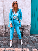 BLAZER MYA BLEU TURQUOISE