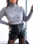 PULL CHAUSSETTE GINY GRIS
