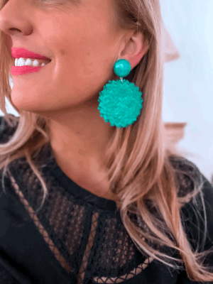 BOUCLES RAPHIA PLAGE FRANCINE BRAMLI