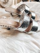 MULES  ARGENT VANESSA WU