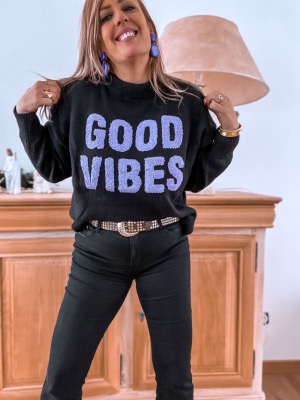 PULL SWEAT GOOD VIBES