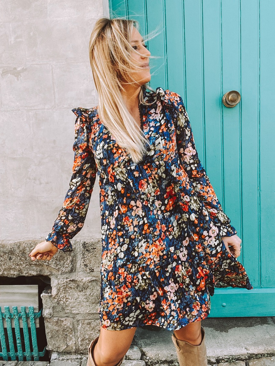 Robe Fleurie Baby Doll Tendancel SAORI Boutique