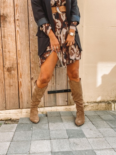 BOTTES SANTIAGS SABLE VANESSA WU
