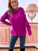 PULL LOOSE LOULOU FRAMBOISE
