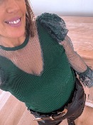 PULL DENTELLE YONA EMERAUDE