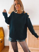 PULL LOOSE LOULOU NOIR