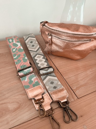 SAC BANANE ROSE GOLD IRISE