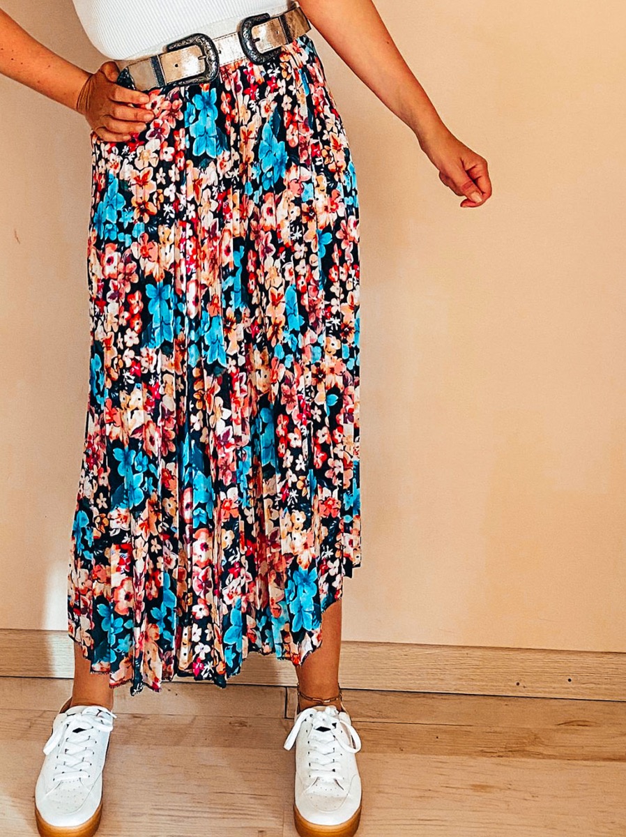 Jupe Plissée Pour Fille - Tissu Polyester Léger - Pour L'école, Quotidien, été - Taille Enfant 2-12 Ans - 4