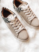 BASKETS  ECLAIR BI MATIERE WU ZEBRE