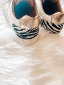 BASKETS SCRATCH OR ZEBRE VANESSA WU