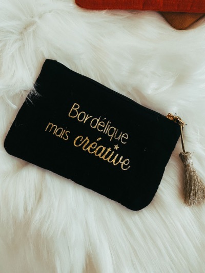 POCHETTE NOIRE BORDELIQUE