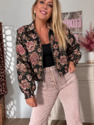 BOMBERS FLORA BLACK