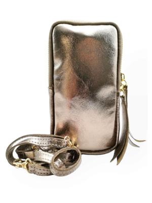 POCHETTE TELEPHONE CHAMPAGNE