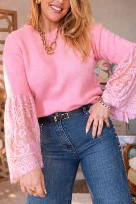 PULL DOLCE  ROSE BONBON