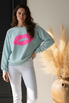 SWEAT KISS ME PAILLETTES